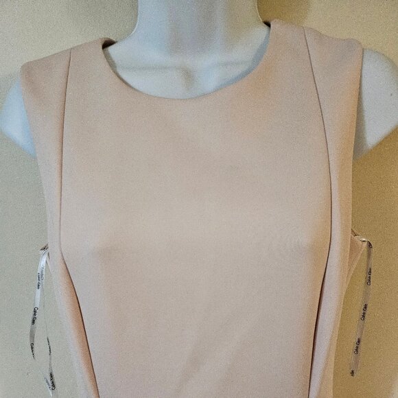 Calvin Klein Light Pink Shift Dress - Size 6 Small - Picture 4 of 7